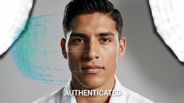 Facial Recognition Technology - Scanning and Authentication Process Explained.