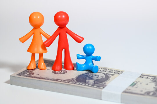 Dollars US USA Etats Unis famille union divorce separation