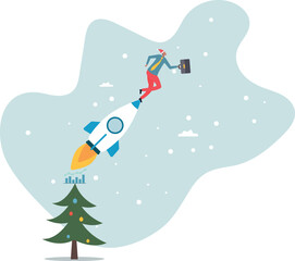 Business growth, investment profit increase, growing fast or improvement sales and revenue, progress or development.about a man and his life.