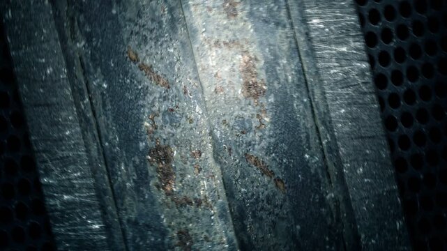 metal door effect transition collection with alpha channel