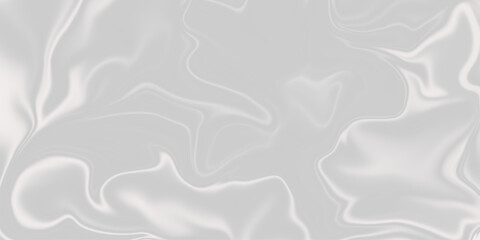 White Marble Pattern. Gray Abstract Fluid Pattern Color. Marble Grey Ink Wavy Liquid Texture. Abstract smooth elegant white fabric silk texture soft background ,flowing satin waves and Smooth elegant 