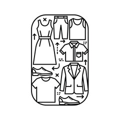 Fototapeta premium Clothing items and accessories for men and women, fashion collection