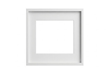 White Frame Mockup Showcase Your Artwork in a Clean, Minimalist Style