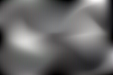 Soft blurred white and gray light abstract gradient background