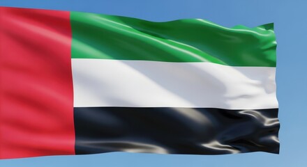 Obraz premium flag of united arab emirates