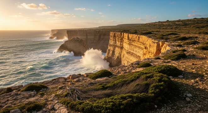 cliffs of moher ireland - Powered by Adobe