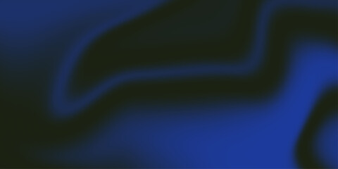 Abstract Liquid paint effect blurred gradient overflow waves grainy background texture.Abstract background dark blue Liquid paint effect blurred gradient overflow waves. Colorful digital Grain Noise .