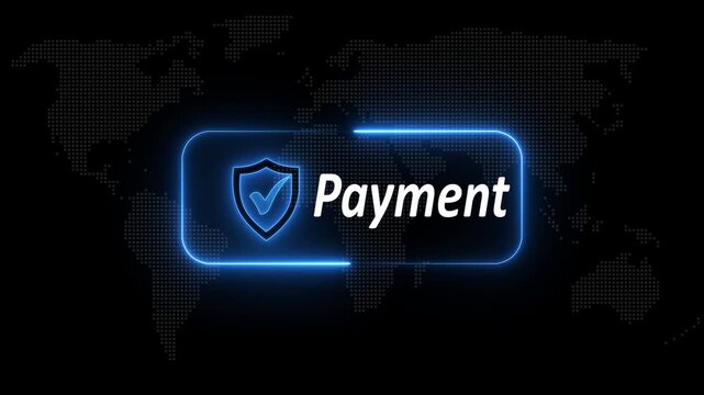 Secure online payment concept on the transparent background. Secure transaction process. Protecting money and finance data with innovative online technology. Modern financial technology concept - Powered by Adobe