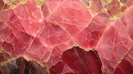 Rose-gold marble texture with natural detailed veins, creating an elegant and luxurious stone surface for backgrounds and decorative designs. Wallpaper