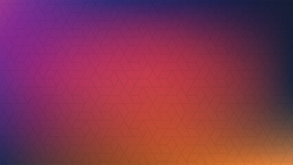 Geometric Pattern Background With Purple Orange Gradient