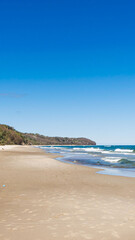 the beach in Władysławowo in spring