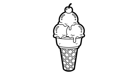 Abstract design with curved lines and geometric shapes in rgb color model