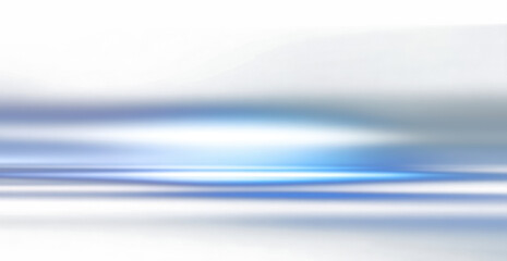 Abstract blue and white glowing lines on transparent background for modern tech design UI overlay digital interface or futuristic visual concept

