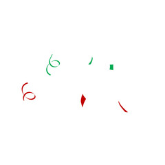 Christmas Confetti Decoration