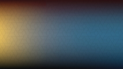 Geometric pattern background with yellow blue and brown gradient