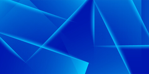 Abstract elegant blue geometric design background. Modern Vector illustration