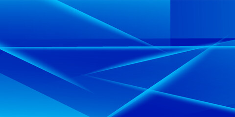 Abstract elegant blue geometric design background. Modern Vector illustration