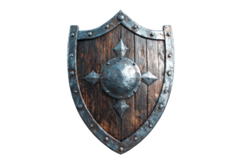 Medieval wooden shield (4)