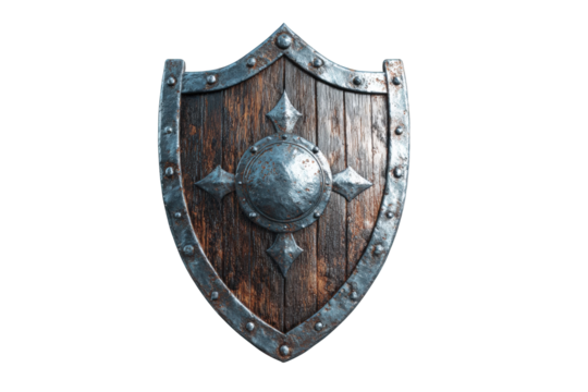 Medieval wooden shield (4)