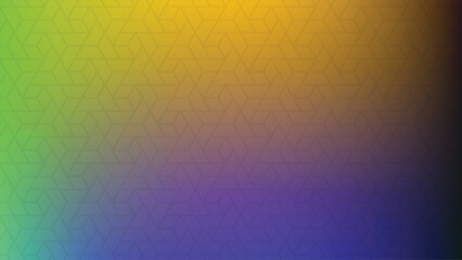 Geometric pattern background with yellow purple gradient