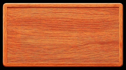 Minimalist gold wooden frame, no glass, isolated white—subtle woodgrain texture, ready-to-use mock-up for certificate, menu or product graphic.