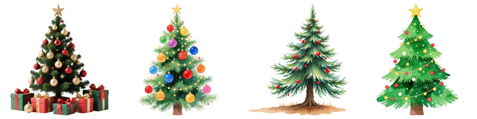 Happy christmas crew celebrating the holiday season with cheer in a watercolor design isolated winter friends