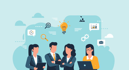 Camping gear icons: tent, fire, backpack, sleeping bag, compass, map, thermos, flashlight, axe, chair, table, stove.