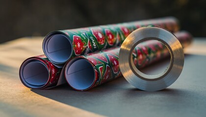 Christmas gift wrapping