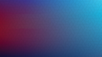 Geometric Pattern Gradient Background Blue to Red abstract