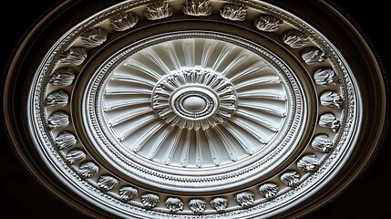 Ornate Ceiling Detail.