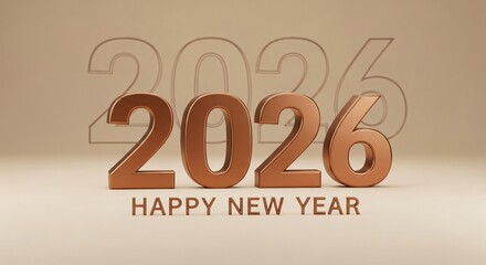 Happy New Year 2026 Festive Celebration Anticipation