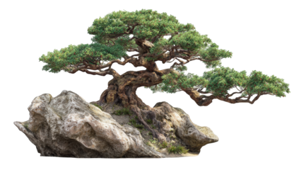 Bonsai tree on rock (10)