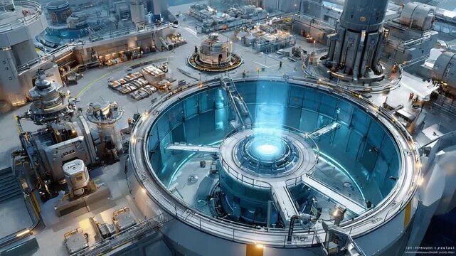 High-Tech Base: An expansive, futuristic base, boasting cutting-edge design and technological marvels. The image captures the essence of innovation and forward-thinking.