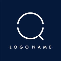 Vector logo with the first letters C and R