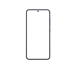 Samsung Galaxy S24 Cobalt Violet, front view.