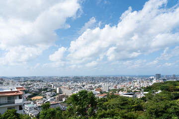 Obraz premium 首里城公園からの眺め