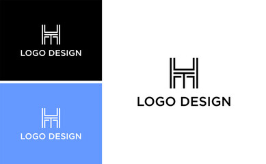 Modern Minimalist HT or TH Monogram Logo Design with Clean Line Style for Professional Branding and Corporate Identity