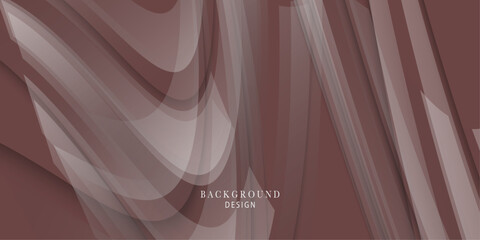 Deep pink  banner with geometric line pattern