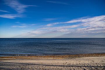 View of Marie Curtis Park Beach in Toronto.