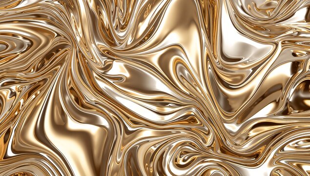 Liquid Metal Abstract