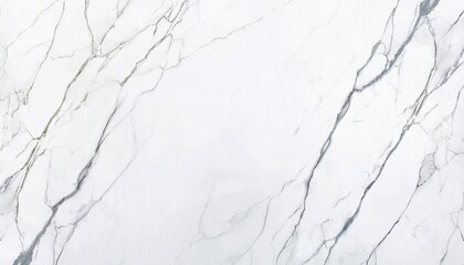 White Marble Background with Gray Veins for Elegant Interiors