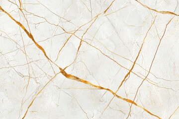 Elegant Marble Texture with Gold Veins and Neutral Background