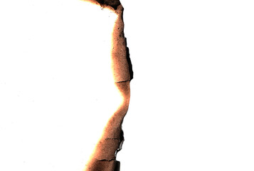 burning edge, Isolated on Transparent Background, ideal for design elements  Isolated on...