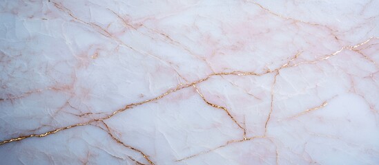 Elegant Marble Background with Rose Gold Veins and Textures