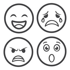 Exploring Emotions Laughing Crying Angry and Surprised Faces A Guide to Understanding and Expressing Feelings with