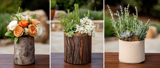 Colorful roses and greenery create stunning centerpieces on a well-set table for a joyful gathering, enhancing the festive atmosphere