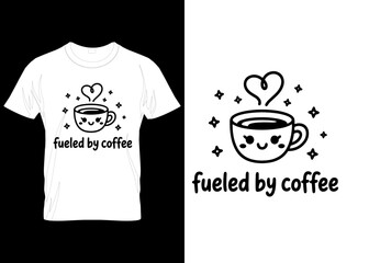 creative coffee cup mug vector custom modern style tshirt design template elements design 