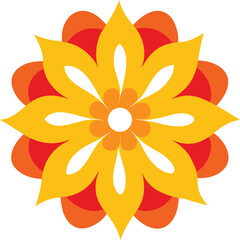 Maximalist jungle biome pattern filled with parrots