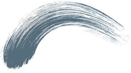 Minimalist paint brush stroke in grayscale