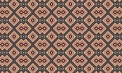 Seamless geometric pattern design textile background wallpaper fabric design ethnic tribal pattern art print